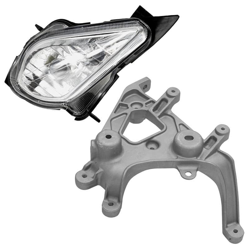 Front Fender Right Headlight & Bracket For Yamaha Raptor 700 YFM700 2006-2012