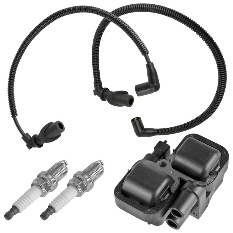 2876049 4010425 Ignition Coil with Spark Plug & Cap and Wire for Polaris