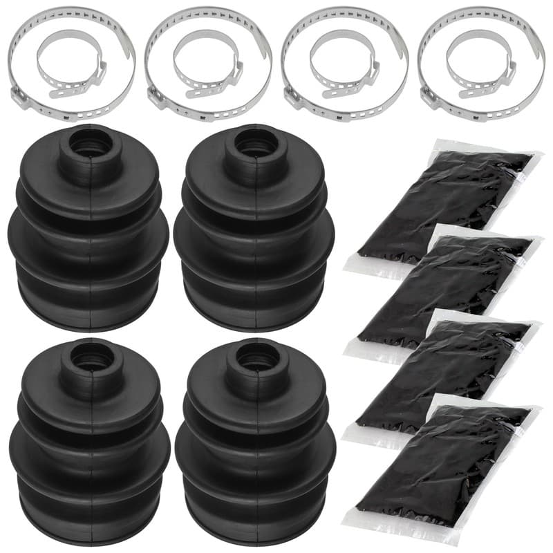 2 Rear Axle Inner Outer CV Boot Kit for Arctic Cat Prowler 550 650 2007 2008 09