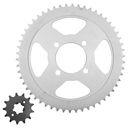 Front & Rear Sprockets Kit for Yamaha TT-R125L TT-R125Le 2002-2016
