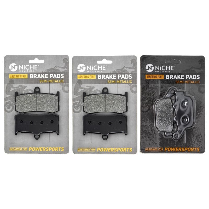 Brake Pad Set for Triumph Daytona 675 T2020602 T2021221 Front Rear Semi-Metallic