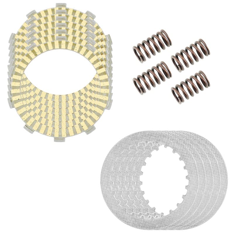 Clutch Friction Steel Plates Kit for Honda XR250L 1991 1992 1993 1994 1995 1996