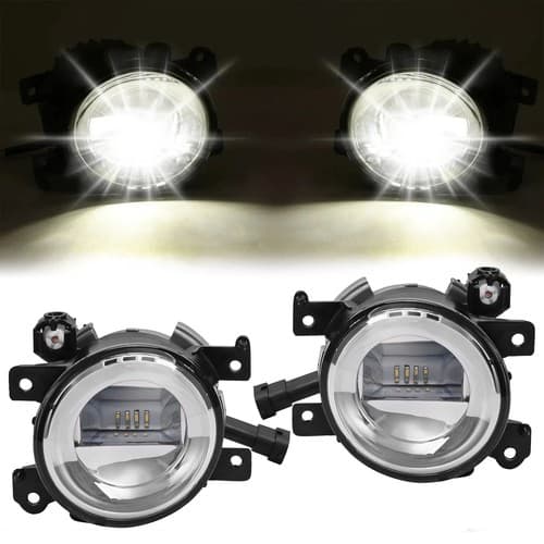 Pair Front Bumper LED Fog Lights Lamp For Infiniti Q50 QX60 QX80 2014-2020 LH&RH