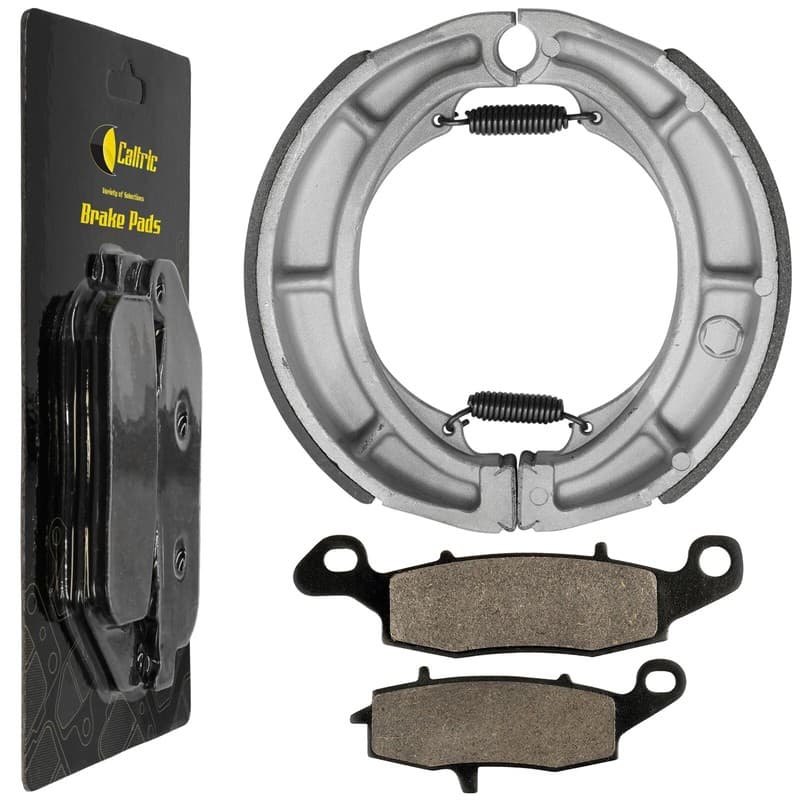Front Brake Pads & Rear Shoes for Suzuki VL800 Intruder 800 Volusia 2001-2004