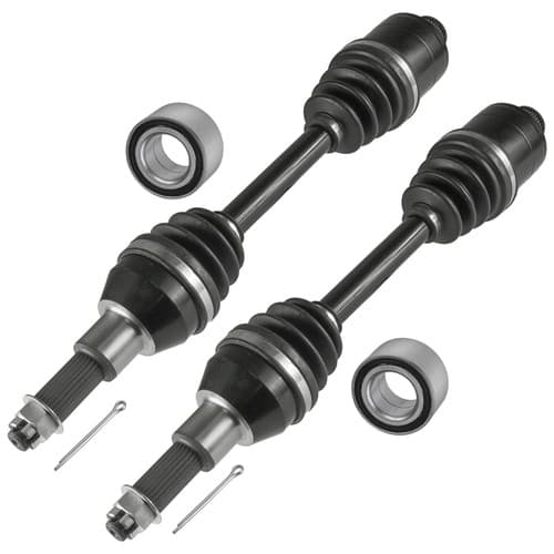 Rear Left & Right CV Axle With Bearing For Polaris Sportsman 335 500 4X4 1999-02