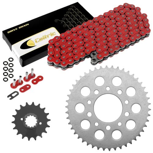Red O-Ring Drive Chain & Sprockets Kit for Honda CB750F Supersport 1980-1982