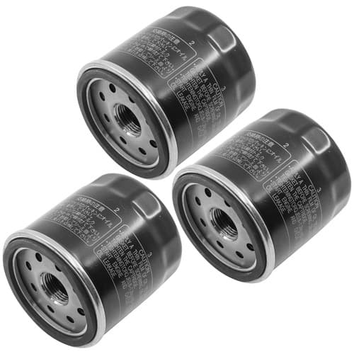 for Kawasaki KAF400 Mule 610 4X4 2005-2016 Oil Filter 3-Pack