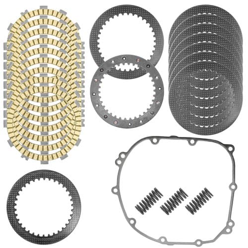 Friction Plates w/ Springs Gasket Kit for Kawasaki Z900 Z900RS ZR900 2017 - 2026