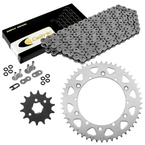 O-Ring Drive Chain & Sprockets Kit for Yamaha IT250 YZ250 YZ465 YZ490