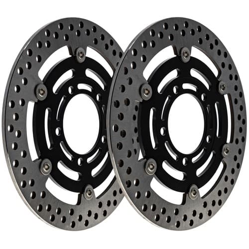 NICHE Front Brake Rotor Set For Kawasaki Ninja ZX6R ZX6RR 41080-1529-488
