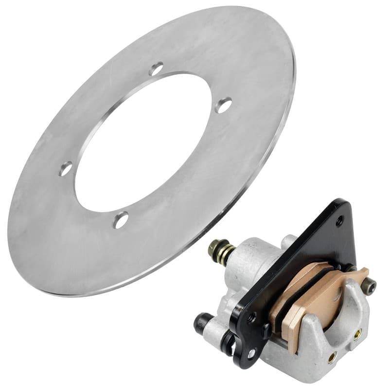 Rear Brake Rotor w/ Caliper For Yamaha Grizzly 400 YFM450F/ 450 YFM450F 2007