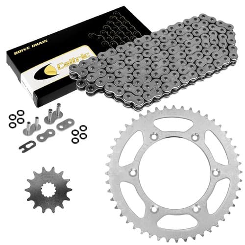 O-Ring Drive Chain & Sprockets Kit for Yamaha YZ426F 2000-2002 YZ450F 2003-2004