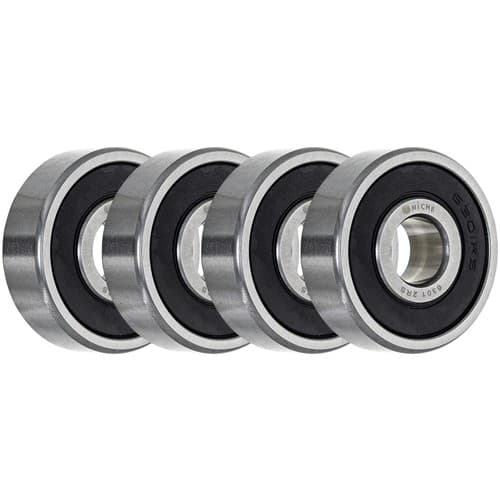 NICHE Wheel Bearing for Honda Touring 90 12x37x12 Chrome Steel 4 Pack