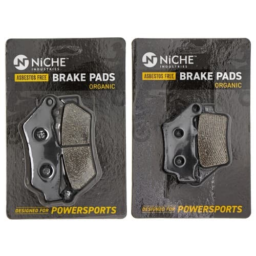 NICHE Brake Pad Set for KTM 690 Enduro R 60013030000 Front Rear Organic