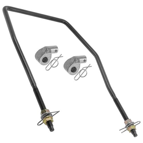M175605 Front U Bolt Draft Rod W/Trunnions For John Deere X330 X350 Deck 42" 48"