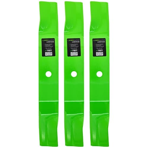 LawnRAZOR Blade for John Deere X495 X465 62 Inch Deck M152727 High Lift 3 Pack