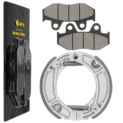 for Honda XR500R Pro Link 500 1983 1984 Front Brake Pads & Rear Brake Shoes