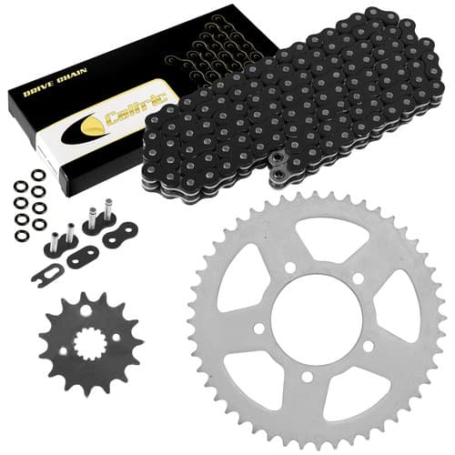 Black O-Ring Drive Chain & Sprockets Kit for Suzuki GSF600 Bandit E3 E33 95-99