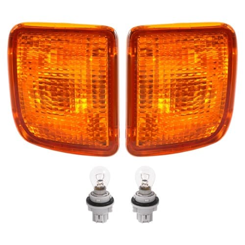 Turn Signal Light For 1998-2000 Toyota Tacoma Pre Runner Amber Lens Left & Right