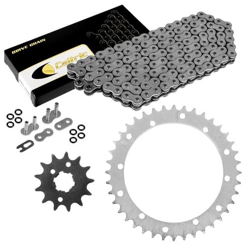 O-Ring Drive Chain & Sprockets Kit for Yamaha Warrior 350 YFM350X 1989-2004