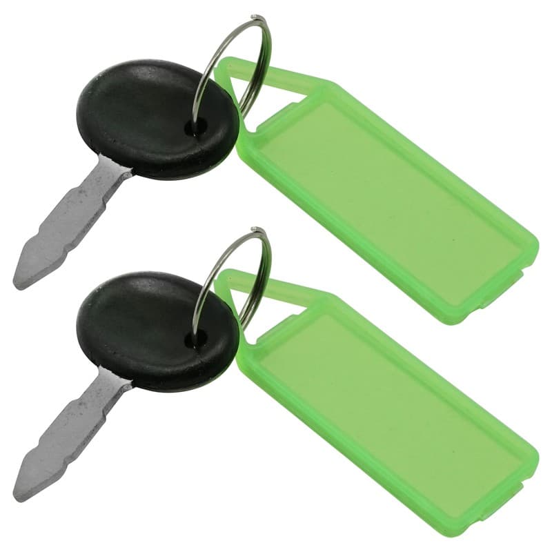 Caltric E7NN11N501AC E7NN11N501AB Ignition Start Keys For Ford 2000 2110LCG 230A