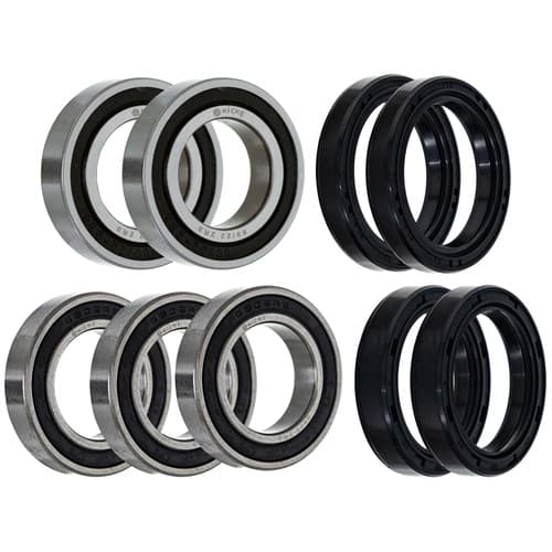 NICHE Wheel Bearing Seal Kit for Suzuki RMZ250 RMZ450 RMX450 6905-2RS 69/22-2RS