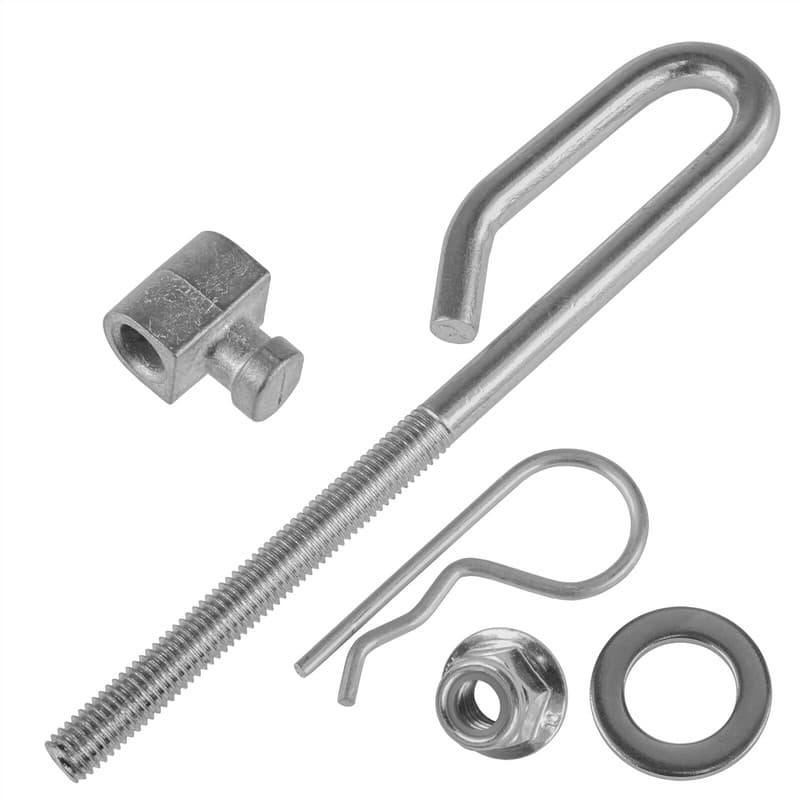 Deck Lift Bolt Nut Trunnion fits John Deere LA120 LA125 LA130 LA135 LA140 LA145