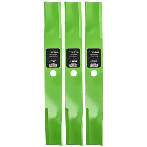 LawnRAZOR Mower Blade Set for John Deere AM100538 M141785 M87622 High Lift