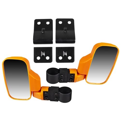 NICHE Orange Side View Mirror Pro-Fit Set for Arctic Cat Wildcat Trail 1000 X 4X