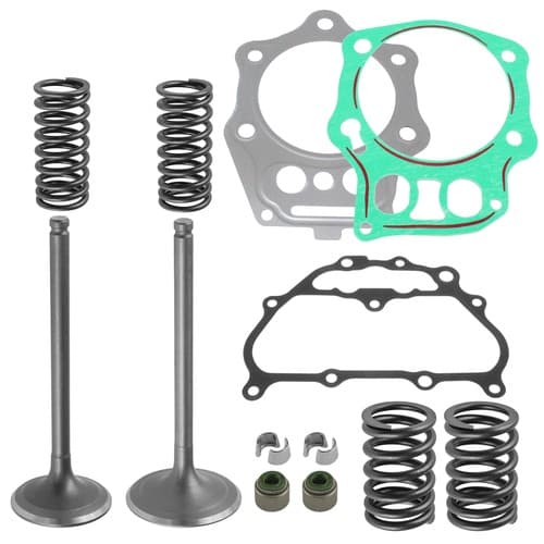 Cylinder Intake Exhaust Valve Kit for Honda TRX500FE Foreman 500 Es 2005-2011