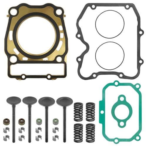 Cylinder Exhaust Intake Valve Gasket Kit for Polaris Sportsman 400 2001-2004