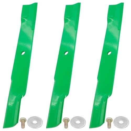 60" Deck Blades with Bolt For Hustler X-One / Super Z / XR7 Super / X Ride