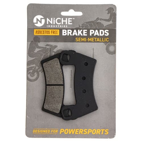 NICHE Semi-Metallic Brake Pad Set for Polaris RZR 900 2206025 1911085 2015-2018