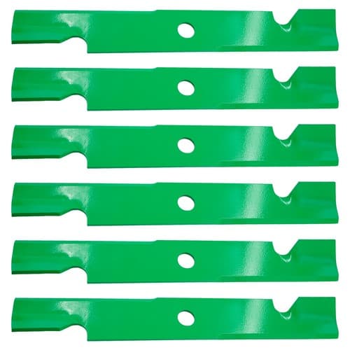 18 inch x 15/16" Circle Hole 52" Deck Notched High Lift Blade For Exmark Toro