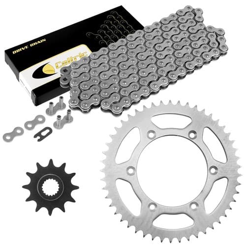 Drive Chain & Sprocket Kit for Suzuki RM125 1985 1992-1996 2000-2004