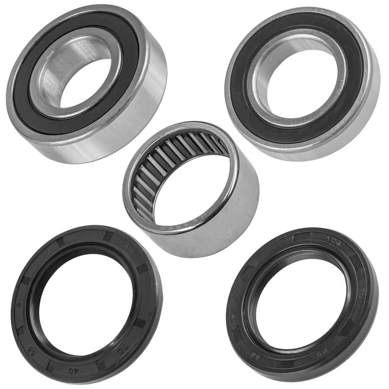 Rear Wheel Ball Bearings Seals Kit for Yamaha YZF-R6S Champions Le 2001
