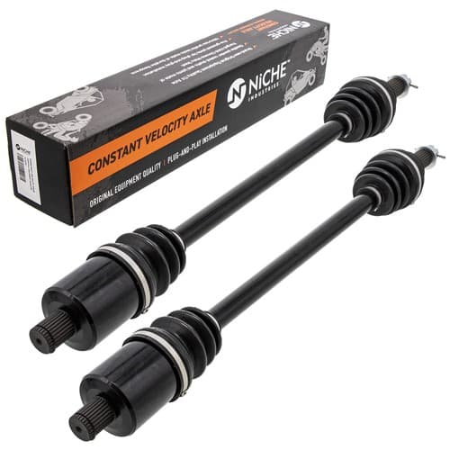 NICHE Rear CV Axle Half Drive Shaft for Polaris RZR XP 4 Turbo RS1 1334487 2Pack