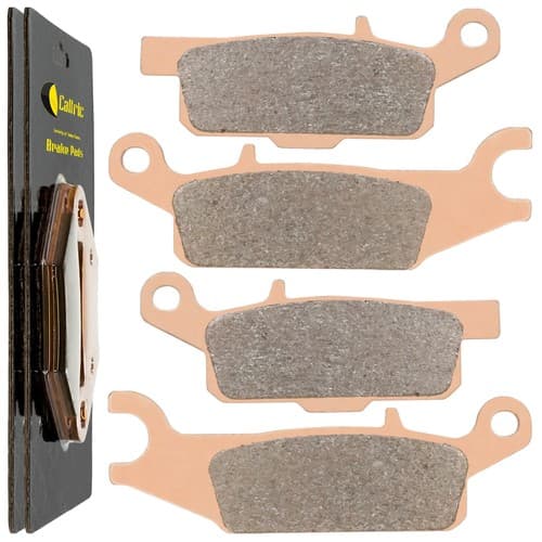 Caltric Brake Pads for Yamaha Grizzly 700 YFM700 Front Brakes 2007-2026