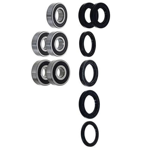 NICHE Wheel Bearing Seal Kit for Triumph Tiger 955i 6205-2RS 6204-2RS 6303-2RS