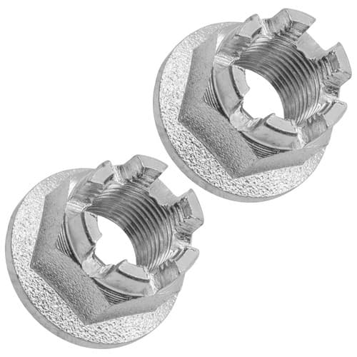 Caltric 90305-369-000 90305-HA7-670 90305-HM5-A80 Axle Castle Nut for Honda Qty2