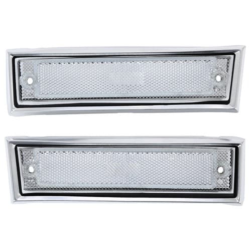 For Chevy GMC Jimmy Blazer Suburban C/K 81-91 Clear Lens Side Marker Light
