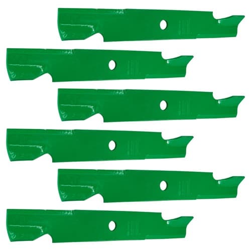 18 1/2 inch x 13/16" Circle Hole 52" Deck High Lift Notched Blade For Murray