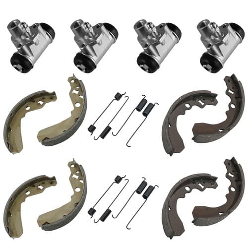 Brake Shoe W/Brake Cylinder For Kawasaki Mule 610 KAF400 2008-2010 Rear/Front
