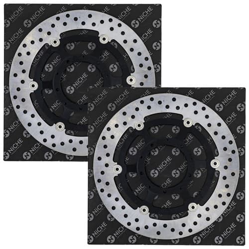 NICHE Front Brake Rotor Set for Honda CBR1000RR VFR1200F 45120-MKF-D41