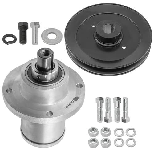 037-6015-00 037-6015-50 033-7203-00 72" Deck Spindle & Pulley for Bad Boy
