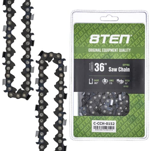 Ripping Chainsaw Chain 36 Inch .063 3/8 115DL for Poulan Husqvarna Dolmar