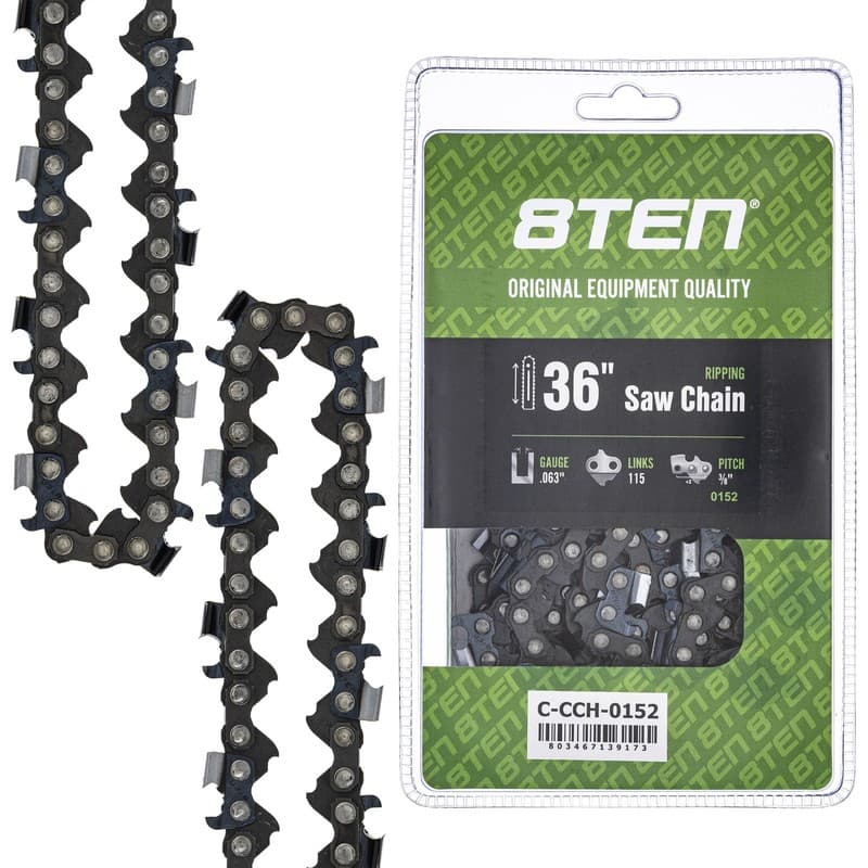 Ripping Chainsaw Chain 36 Inch .063 3/8 115DL for Poulan Husqvarna Dolmar