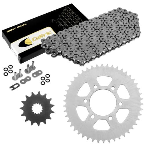 O-Ring Drive Chain & Sprockets Kit for Kawasaki KLE650 Versys 650 2007-2016