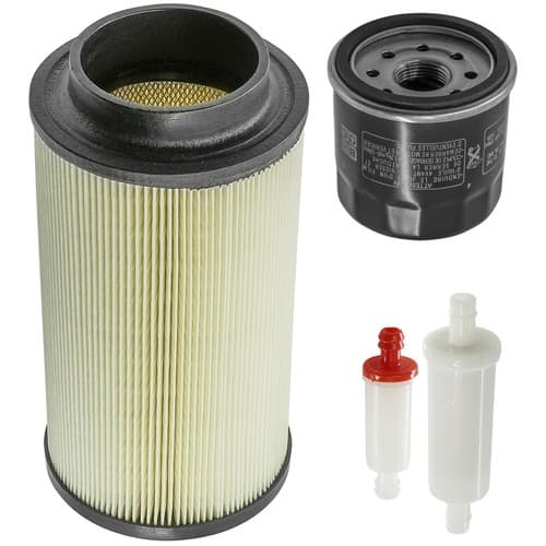 In Line Fuel Oil Air Filter Breather Kit For Polaris Ranger 500 4X4 6X6 1999-02