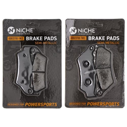 Brake Pad Set for Harley-Davidson Street Rod 500 750 Front Rear Semi-Metallic